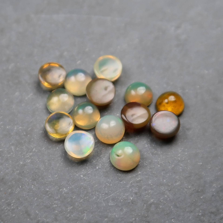 Ethiopian Welo Opal Cabochons For Jewellery Making (1)