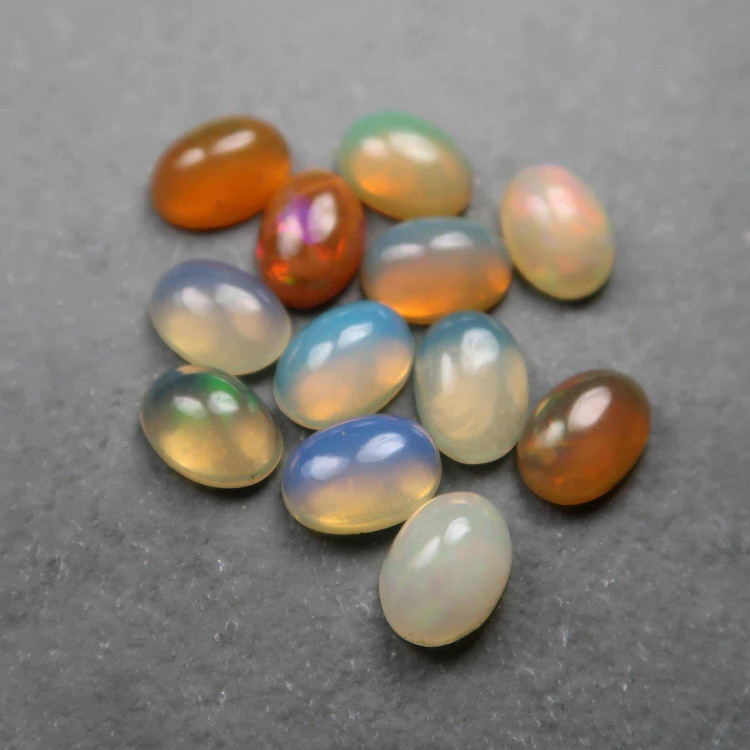 Ethiopian Welo Opal Cabochons For Jewellery Making (2)