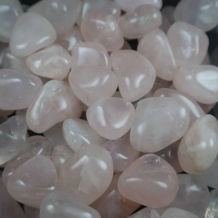 rose quartz tumblestones 3