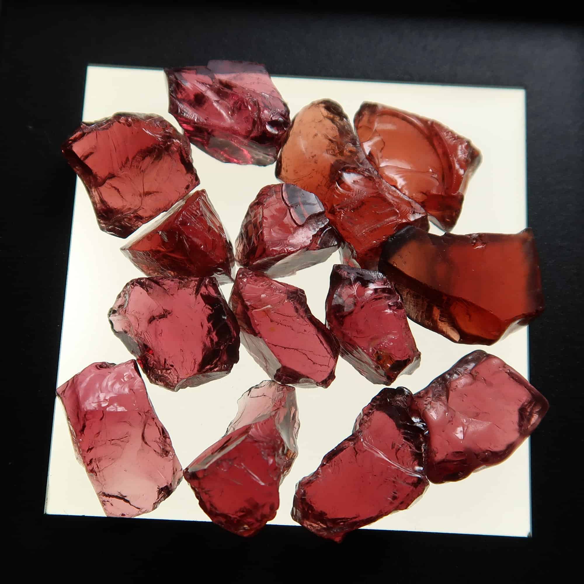 Rough Garnet - High Grade Garnet for Lapidary - UK Lapidary Supply