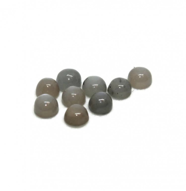 4MM Round Moonstone Cabochons