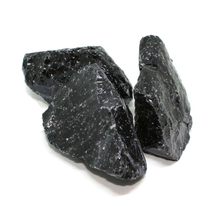 Rough Black Obsidian for Lapidary
