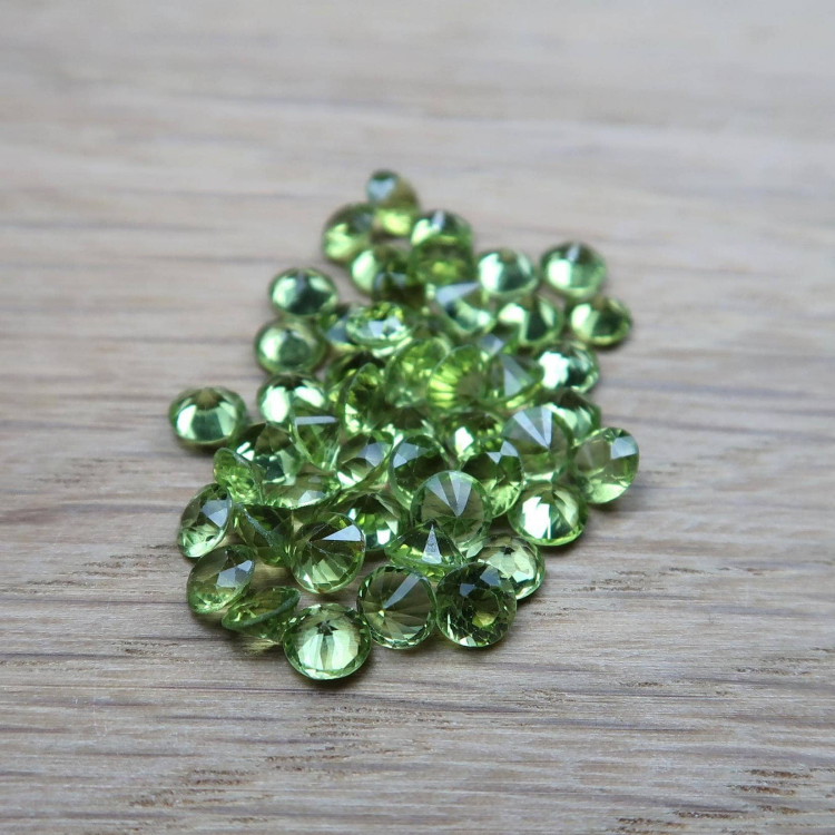 faceted peridot for jewellery making 3