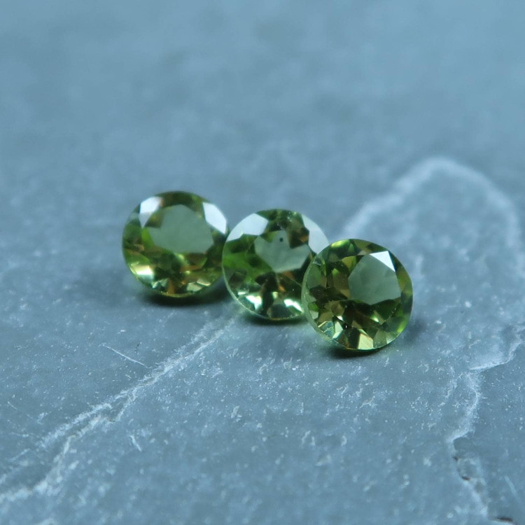 Faceted Peridot For Jewellery Making 3