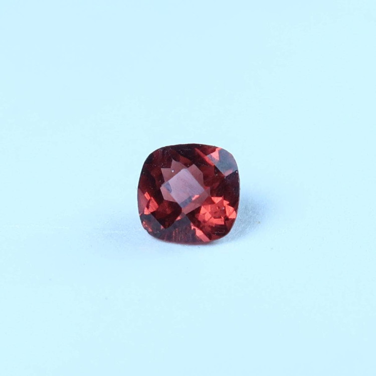 faceted cushion cut garnet for jewellery making 2 4