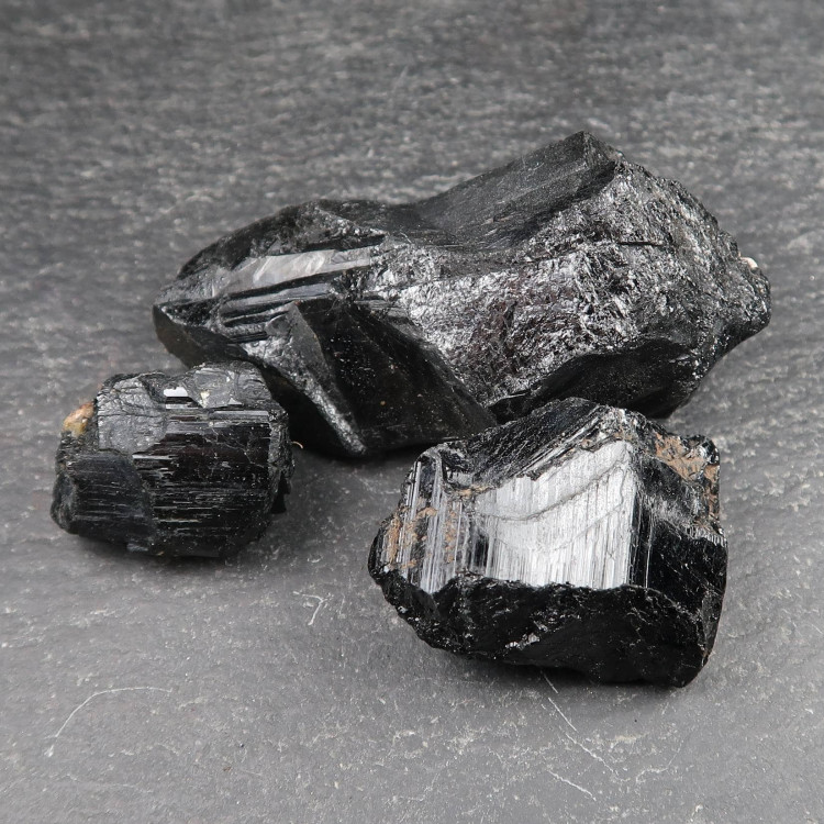black tourmaline schorl specimens from tanzania