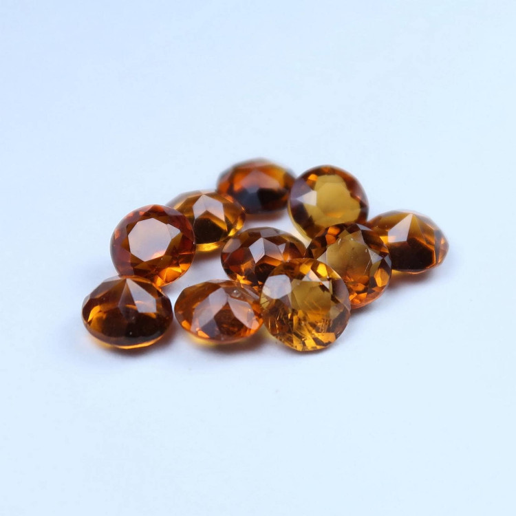 faceted citrine for jewellery making 2