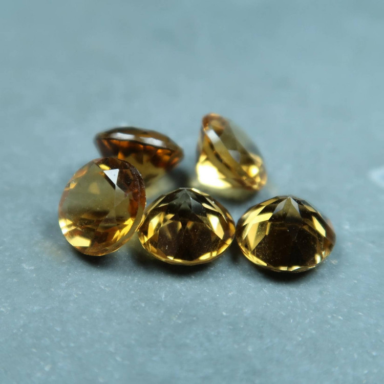 Faceted Citrine For Jewellery Making (1)