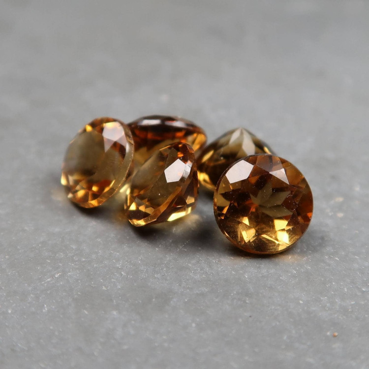 Faceted Citrine For Jewellery Making (3)
