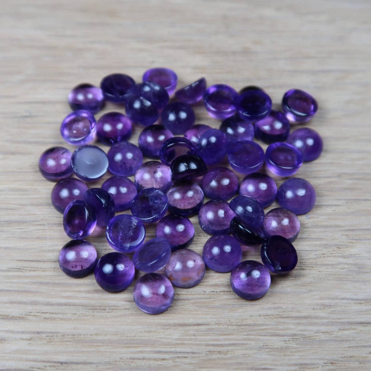 amethyst cabochons for jewellery making 2