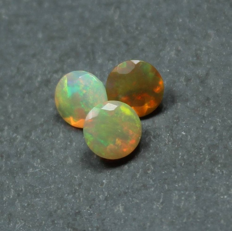Faceted Ethiopian Opal Welo