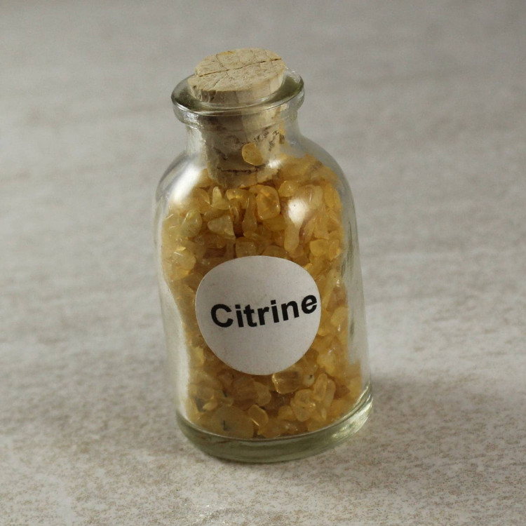 Citrine Gemstone Bottles