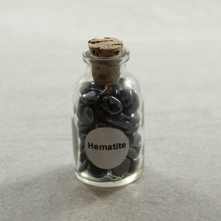 Hematite Gemstone Bottles