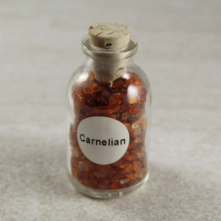 Red Carnelian Gemstone Bottles
