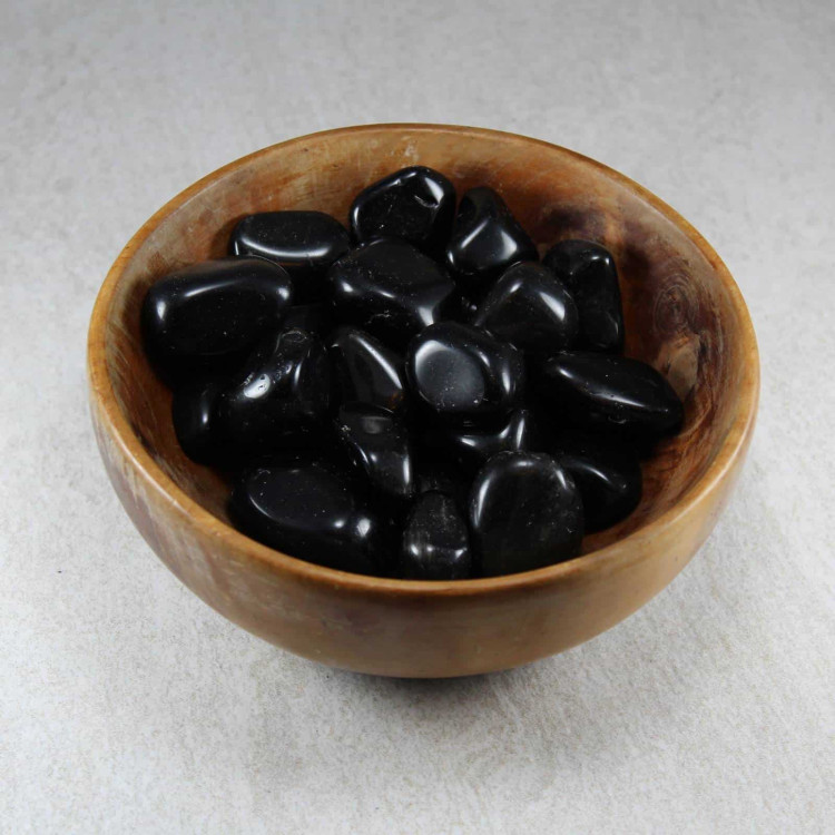 Tumbled Black Obsidian Tumblestones