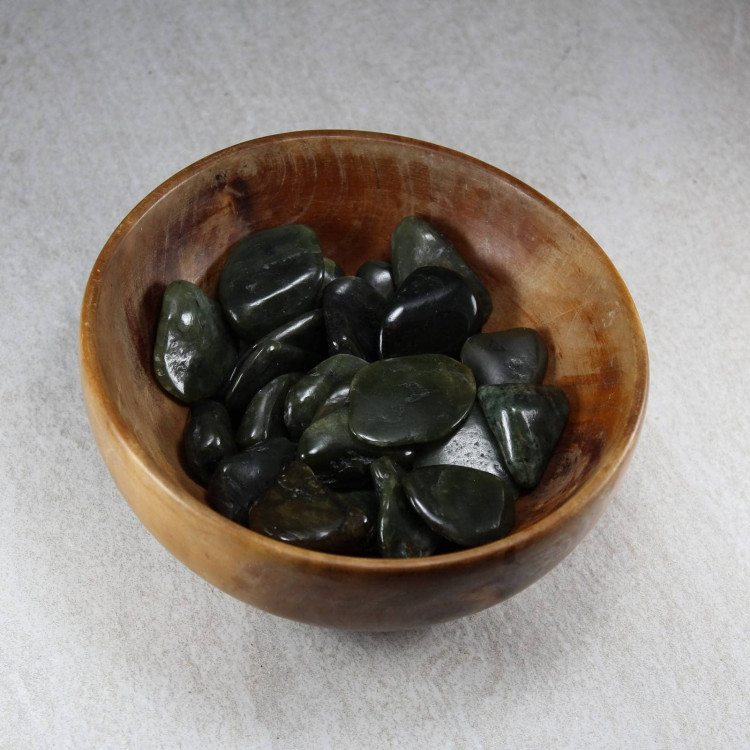 Tumbled Nephrite Jade - Small Jade Tumblestones