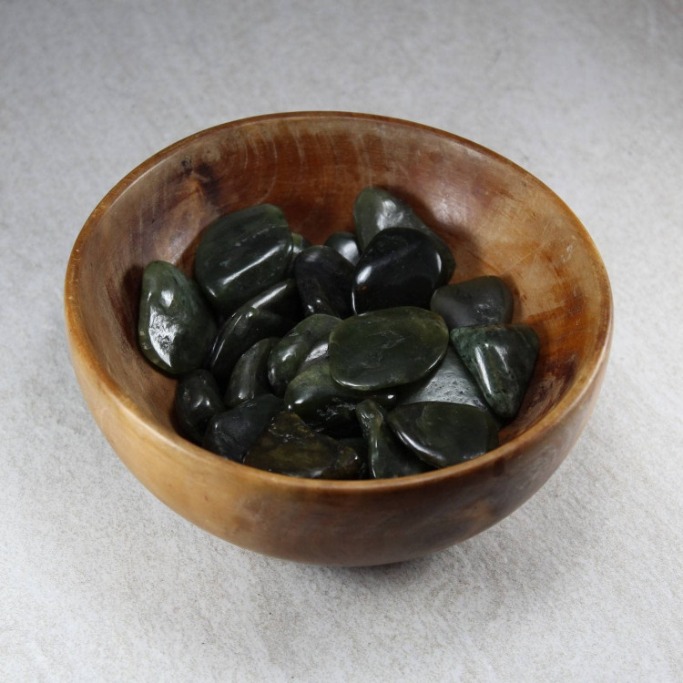 Tumbled Nephrite Jade - Small Jade Tumblestones