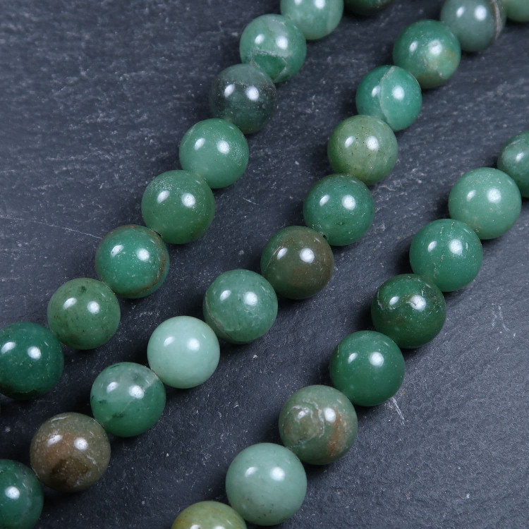 green aventurine beads for jewellery making