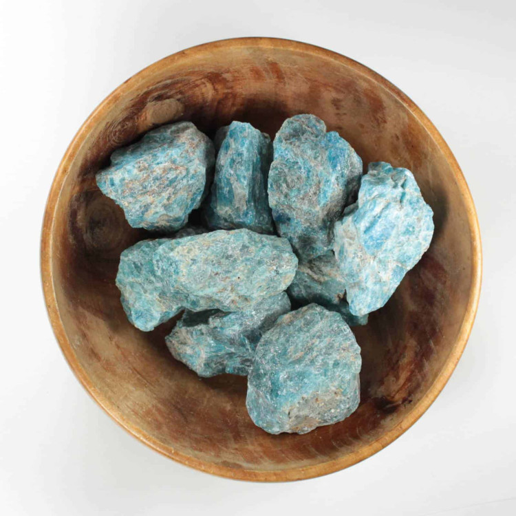 Blue Apatite Mineral Specimens