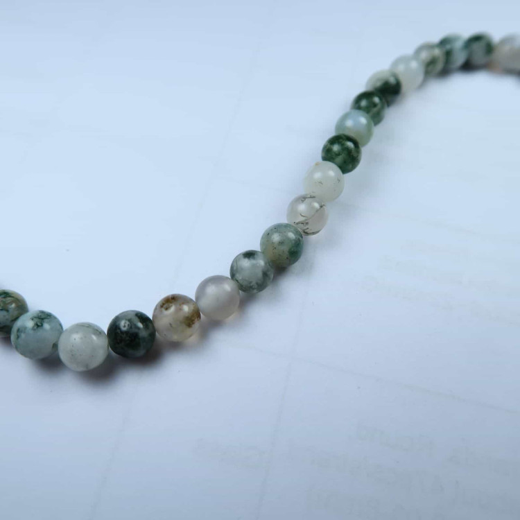 green moss agate bead strands for jewellery making 6