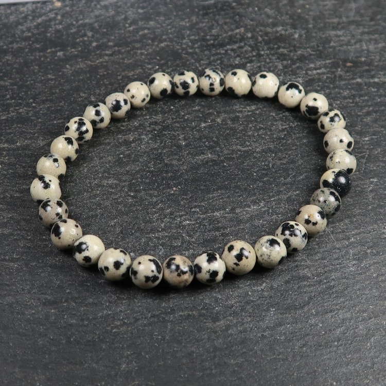 dalmatian jasper beaded bracelets (2)