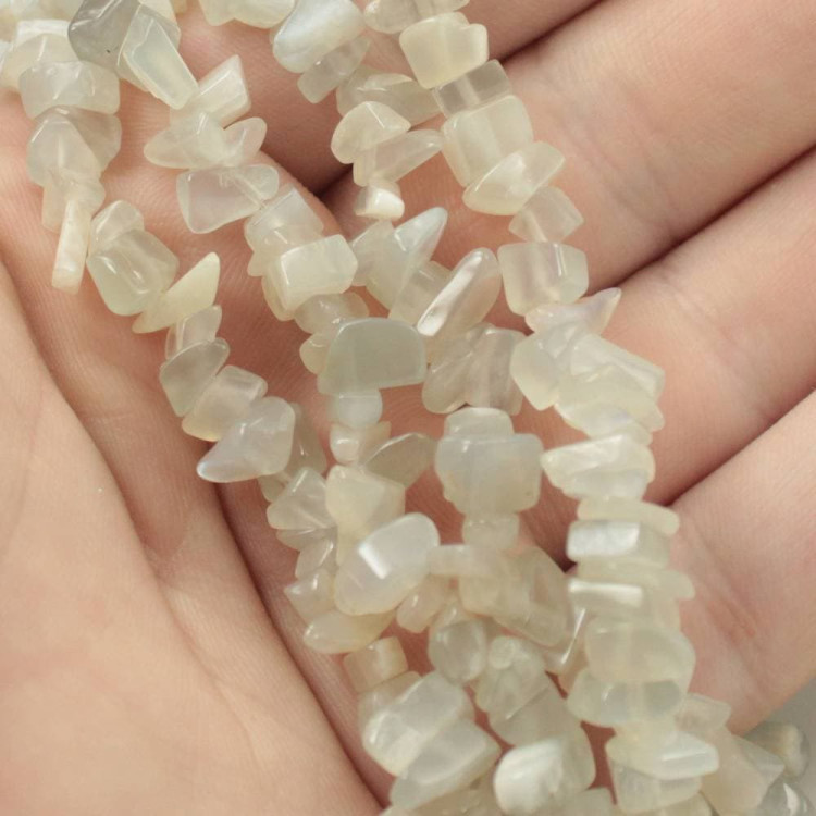 Moonstone Chip Beads for Jewellers