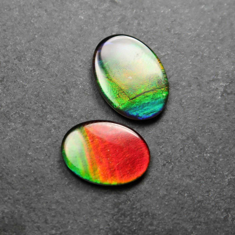 Ammolite Cabochons For Jewellery Making