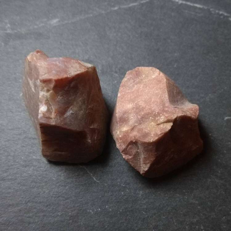 Rough red Jasper mineral specimens