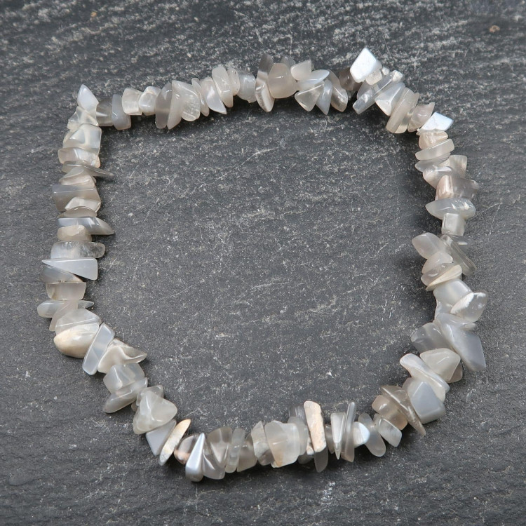 grey moonstone chip bead bracelets 3