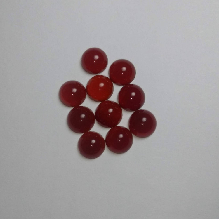 Carnelian cabochons for jewellery makers