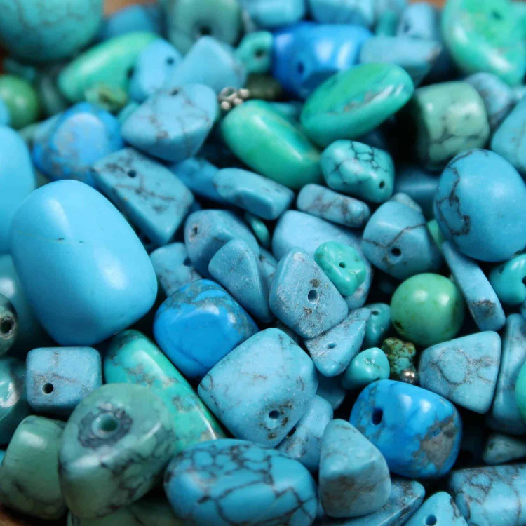 Synthetic Turquoise Bead Mixes (1)