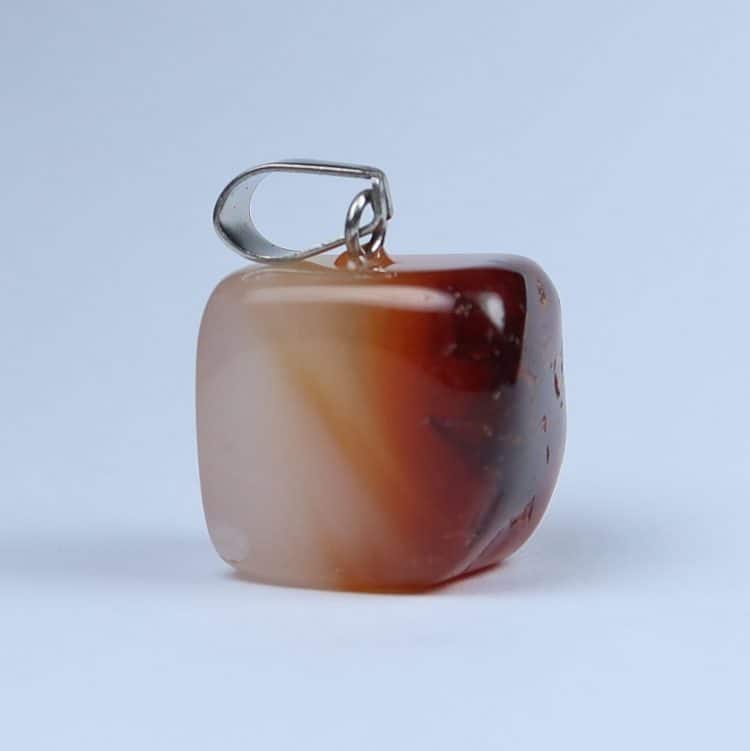 carnelian agate tumblestone pendants for jewellery making 3