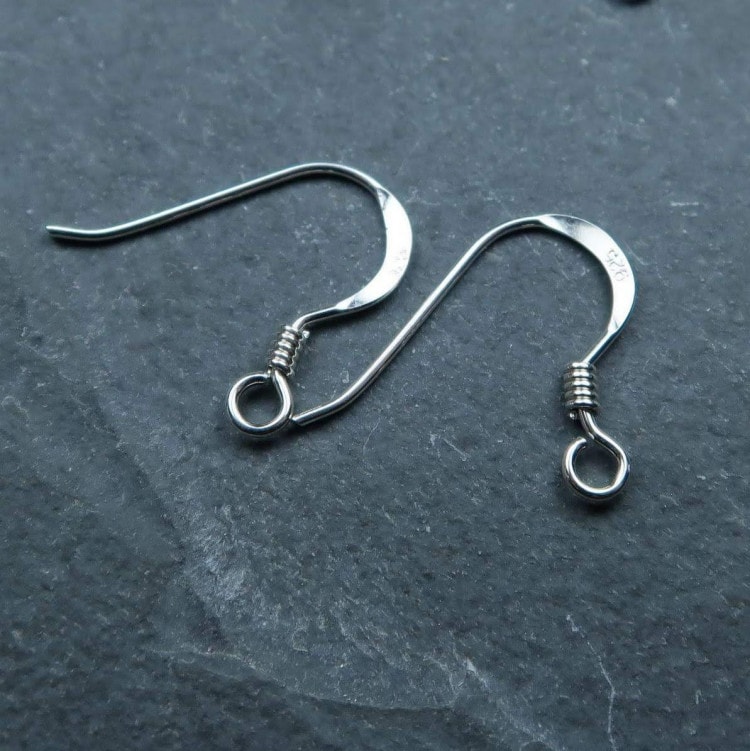 925 Sterling Silver earwires for jewellery making