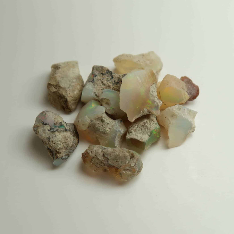Ethiopian Welo Opal specimens