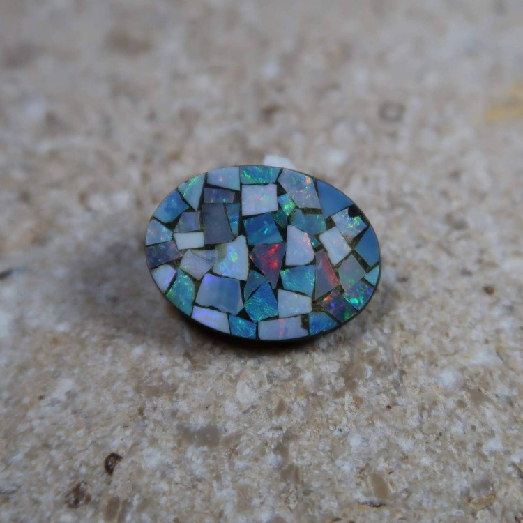 Mosaic Opal Cabochons for Jewellery making