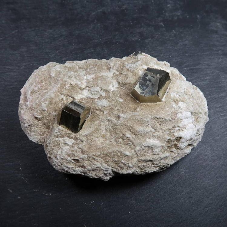 Pyrite Cube in matrix from Spain