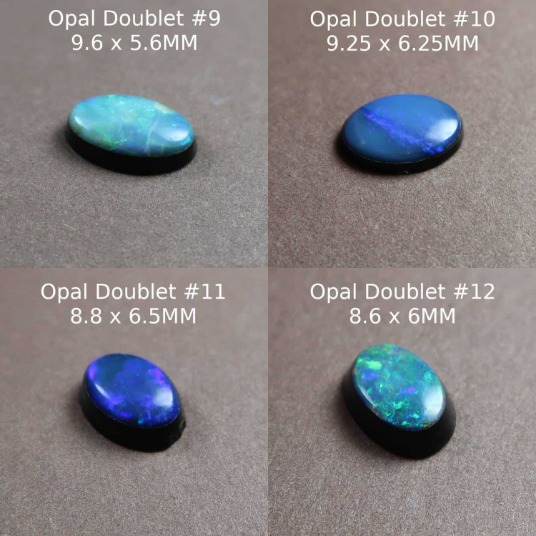 Opal Doublet Cabochons