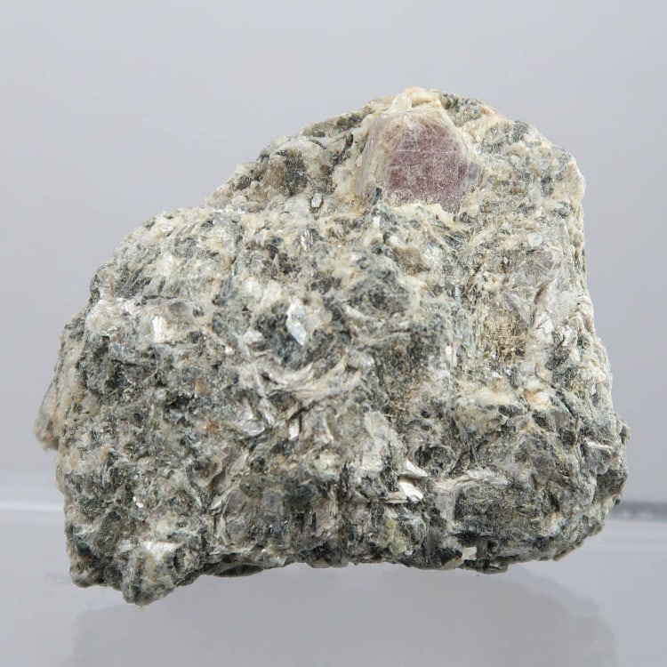 corundum in matrix specimens from kleggåsen, norway