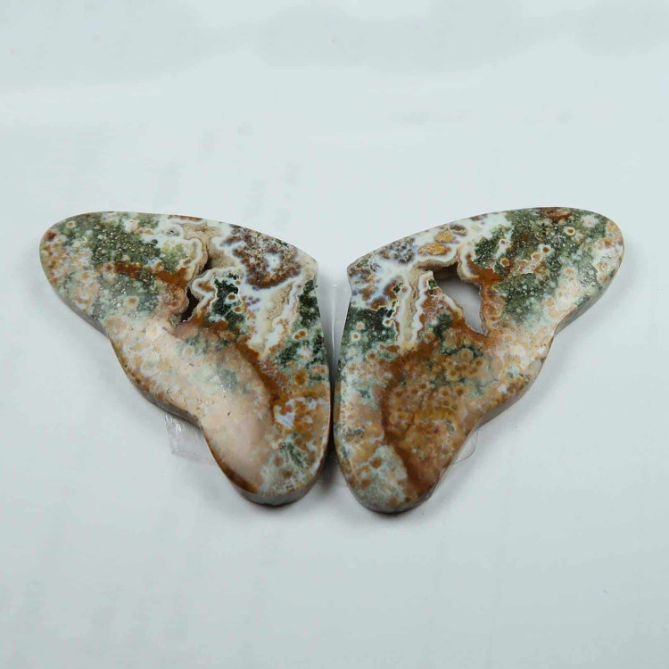 Ocean Jasper Butterfly Cabochons for Jewellery Making