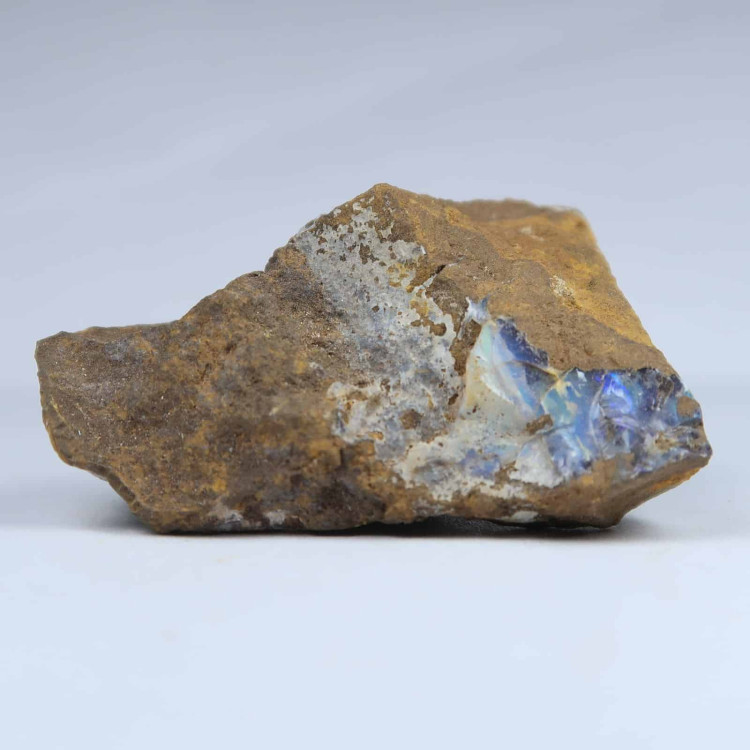 australian opal in limonite specimen from coober pedy 3