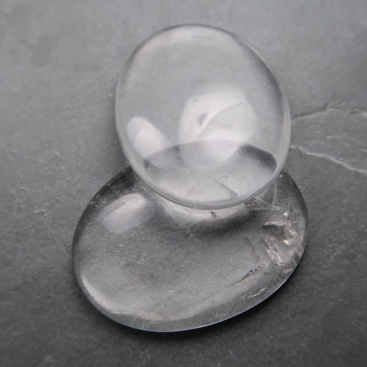 Clear Quartz Cabochons For Jewellery Making (2)