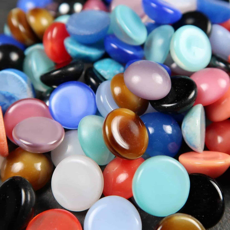 mixed cabochons for jewellery making 2