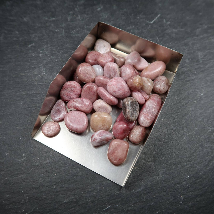 Pink Thulite tumblestones