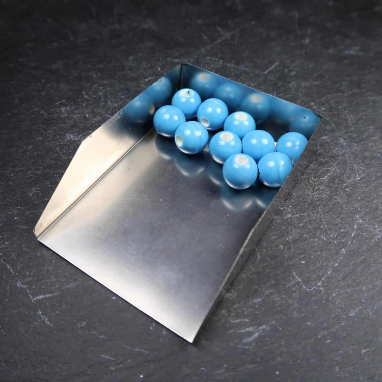 Blue Ceramic Beads (2)