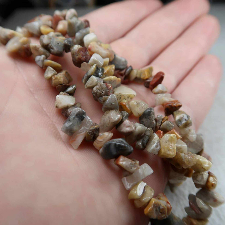 Crazy Lace Agate Bead Strands For Jewellery Making (1)