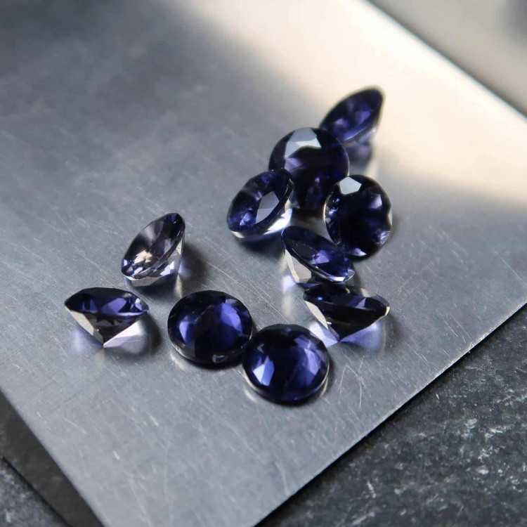 Faceted Iolite For Jewellery Making (1)