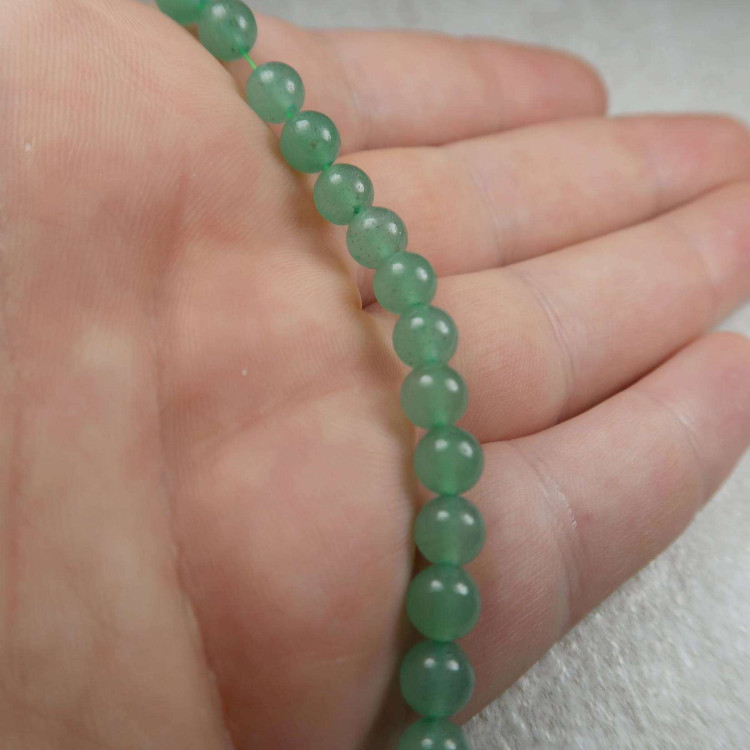 Green Aventurine Beads For Jewellery Making (1)