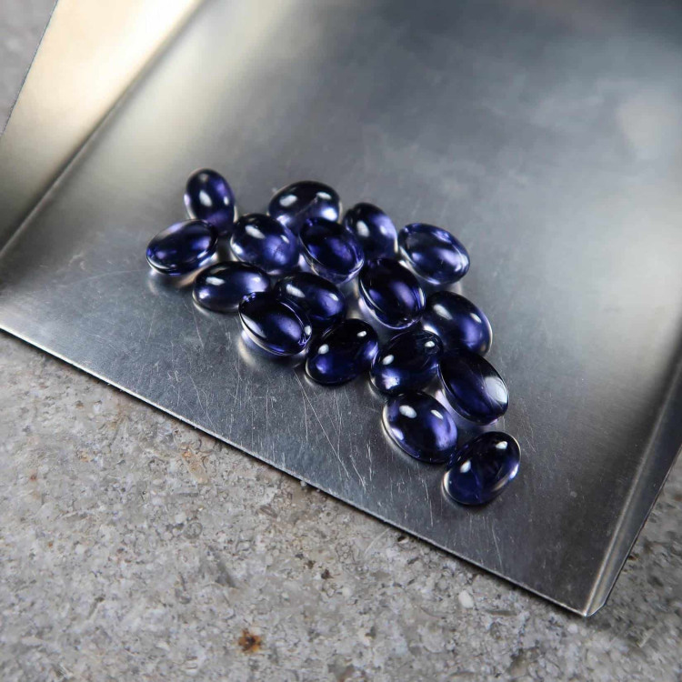 Iolite Cabochons For Jewellery Making (1)
