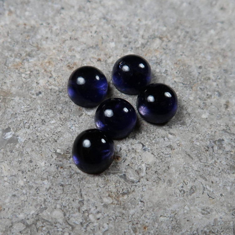 Iolite Cabochons For Jewellery Making (2)