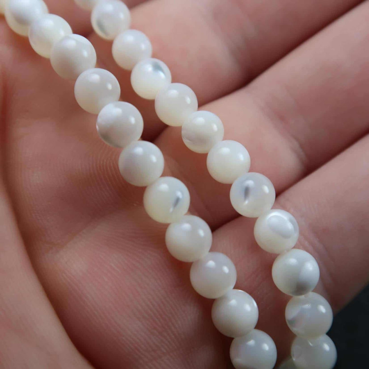Mother Of Pearl Bead Strands For Jewellery Making (4)